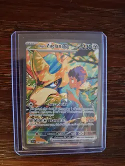Hop's Zacian Ex 186/159 Pokemon Journey Together Special Illustration Rare NM! - Image 4