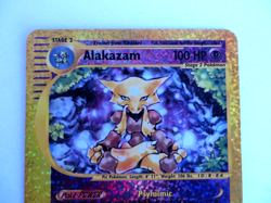 Pokemon Alakazam Aquapolis Reverse Holo Jumbo Box Topper 1/12 HP - Image 2