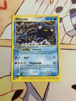 Whiscash 48/97 Uncommon Dragon Pokemon LP - Image 1