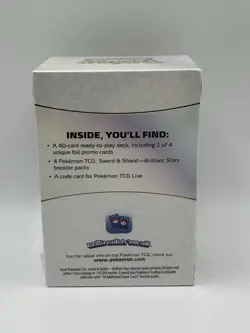 Pokemon Sword & Shield Brilliant Stars Build & Battle Box - New 820650860102 - Image 2