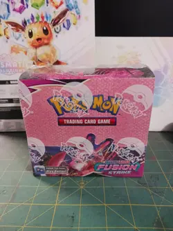 Pokemon TCG Sword and Shield Fusion Strike Booster Box Factory Sealed - Image 1