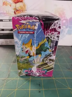 Pokemon TCG Sword and Shield Fusion Strike Booster Box Factory Sealed - Image 2