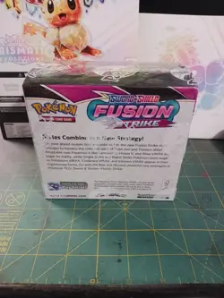Pokemon TCG Sword and Shield Fusion Strike Booster Box Factory Sealed - Image 3