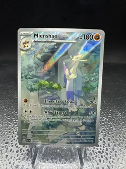 Pokemon TCG Mienshao 200/182 Sv04: Paradox Rift Illustration Rare NM - Image 1