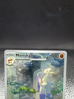 Pokemon TCG Mienshao 200/182 Sv04: Paradox Rift Illustration Rare NM - Image 3