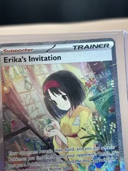 Erika's Invitation 203/165 SV 151 Special Illustration Rare Pokemon Near Mint NM - Image 3