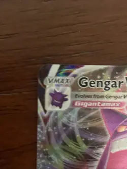 Pokemon TCG Gengar VMAX 157/264 Single Strike Fusion Strike Ultra Rare NM - Image 2