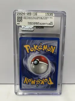 Pokemon 2000 Gym Challenge Misty's Golduck 1st Ed Holo CGC 10 12/132 - Image 4