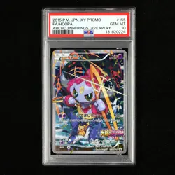 PSA 10 GEM MT 2015 Pokemon JPN Hoopa 155/XY-P Promo - Image 2