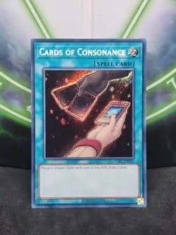 Yugioh Cards of Consonance LCKC-EN092 Secret Rare NM - Image 1