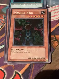 Yugioh Machine King Dl4-001 Super Rare Near Mint - Image 1
