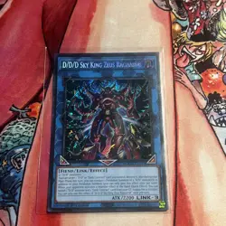 D/D/D Sky King Zeus Ragnarok-Secret Rare - 1st Edition - DOOD-EN049 - Doom of... - Image 1