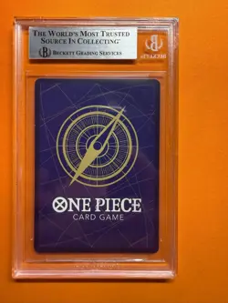 BGS 9 One Piece 2023 🔥 FIRE FIST 🔥 OP03-018 R PAR Pillars Of Strenght - Image 2