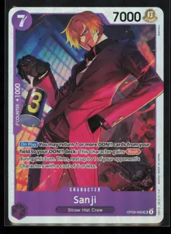 Sanji (065) OP09-065 One Piece Emperors in the New World Super Rare Near Mint - Image 1