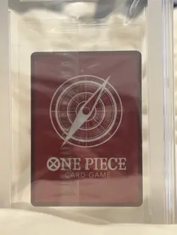 One Piece PSA10 sealed Shanks OP09-001 Promo Foil PSA Magazine Exclusive 2025 - Image 2