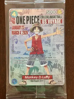 One Piece Monkey.D.Luffy (College Basketball US Voyage) Promotion P-055 - Image 1