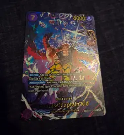 One Piece The Azure Sea’s Seven Eustass Captain Kid EB04-039 SP Alternate Alt NM - Image 2