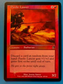 MTG 1x FOIL Pardic Lancer Torment Pauper Legacy Magic the Gathering Card x1 NM - Image 1