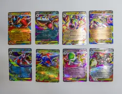 Pokemon Card Lot Mega Evolution Japanese 8 Cards - Image 1