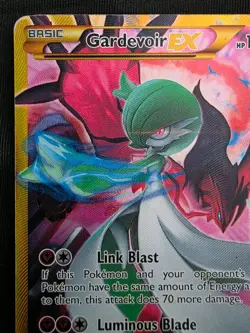 Gardevoir EX 116/114 Steam Siege Full Art Secret Rare Gold Pokemon Card HP - Image 3
