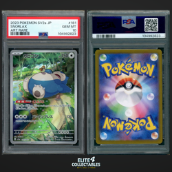 Snorlax 181/165 - PSA 10 (sv2a - Pokemon Card 151) - Image 1