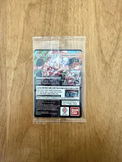One Piece Monkey.D.Luffy College Basketball US Voyage Promo Card Sealed - Image 2