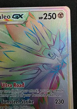 Solgaleo GX 155/149 Holo Card Sun Moon base set Secret Rare Pokemon TCG - Image 5