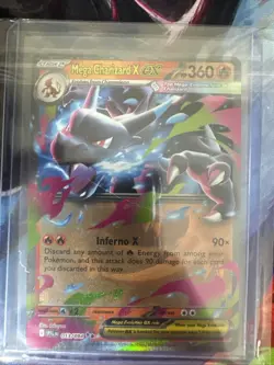Mega Charizard x Ex 13/94 Ultra Rare Phantasmal Flames Pokemon Card NM - Image 1