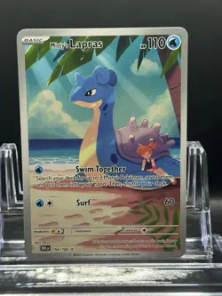 Pokemon TCG Misty's Lapras Holo Card 194/182 Sv10: Destined Rivals - Image 1