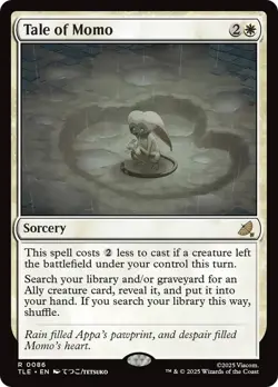 Tale of Momo Avatar: The Last Airbender Eternal NM Sorcery Rare CARD ABUGames - Image 1