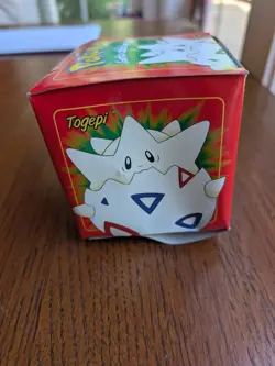 NOS Vintage Pokemon TOGEPI 23K Gold Plated Trading Card 1999 Burger King Sealed - Image 3