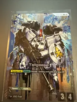 Tallgeese (R+) GD02-005 English R+ Dual Impact Gundam Card Game - Image 1