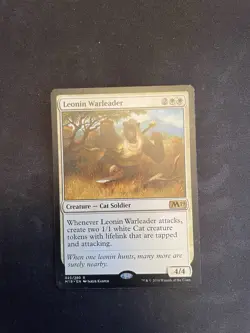 Leonin Warleader Core Set 2019 Regular LP - Image 1