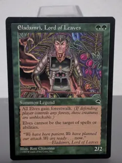 MtG Eladamri, Lord of the Leaves (Tempest), Lightly Played - Image 1