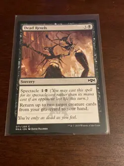 Magic the Gathering Ravnica Allegiance Dead Revels - Image 1