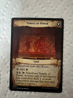 Ojer Axonil Temple of Power Lost Caverns Mythic Regular Red 0317 2023 MTG NM - Image 2