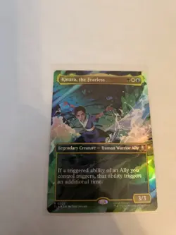 Katara, the Fearless Borderless FOIL 0305 MTG Avatar: TLA Nm/M - Image 1