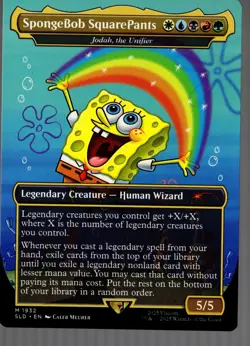 MTG SpongeBob SquarePants - Jodah, the Unifier Secret Lair Non Foil Regular - Image 1