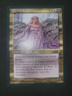 MTG Merieke Ri Berit Ice Age Rare - Image 1