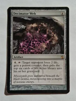 Magic MTG - Decimator Web - Mirrodin Besieged - HP - Image 1