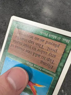 MTG Birds of Paradise, Unlimited, Damaged, English - Image 3