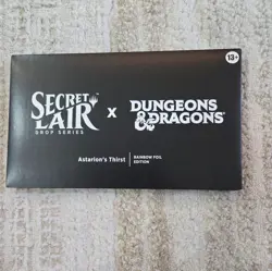 MTG: Secret Lair - Dungeons & Dragons: Astarion's Thirst Rainbow Foil (Sealed) - Image 1