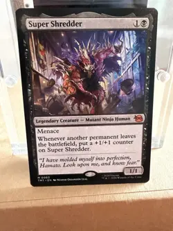 MTG Super Shredder Teenage Mutant Ninja Turtles NM Mythic - Image 1
