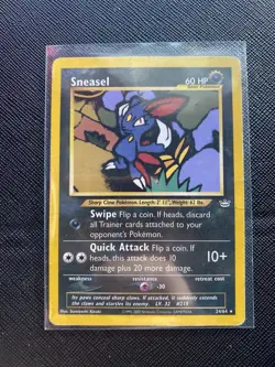 Pokemon TCG - Sneasel 24/64 - Neo Revelation - MP - Image 1