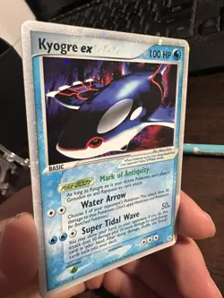 Kyogre ex 94/101 EX Hidden Legends Holo Rare Pokemon Card - Image 2