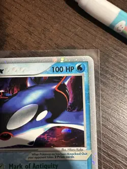 Kyogre ex 94/101 EX Hidden Legends Holo Rare Pokemon Card - Image 3
