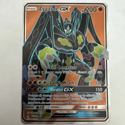 Zygarde GX (Full Art) 123/131 Pokemon SM Forbidden Light Ultra Rare - NM/LP - Image 1