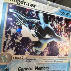 Kingdra ex 92/97 Dragon Holo Pokemon - Image 3