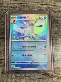 Pokemon Glaceon Master Ball Pattern Reverse Holo 25/131 Prismatic Evolutions - Image 1