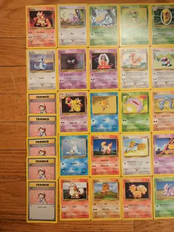 pokemon base set lot 1999 42 Cards ALL NM OR NM/LP - Image 2